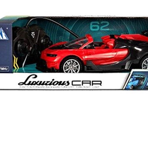 اسباب بازی ماشین کنترلی بوگاتی ویژن قرمز Bugatti Vision Gran Turismo مقیاس 1:18_اسباب بازی ماشین کنترلی